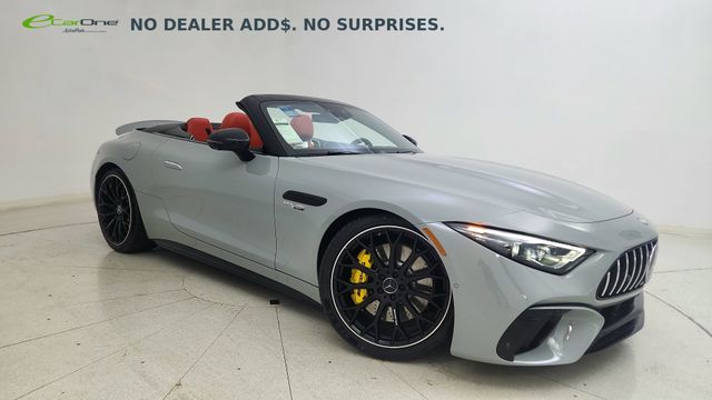 MANUFAKTUR Alpine Gray 2023 Mercedes-Benz SL-Class AMG SL 55 4MATIC Convertible All-Wheel Drive 9-Speed Automatic