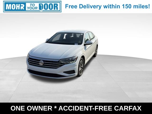 Pure White 2021 Volkswagen Jetta Sedan Front-Wheel Drive 8-Speed Automatic