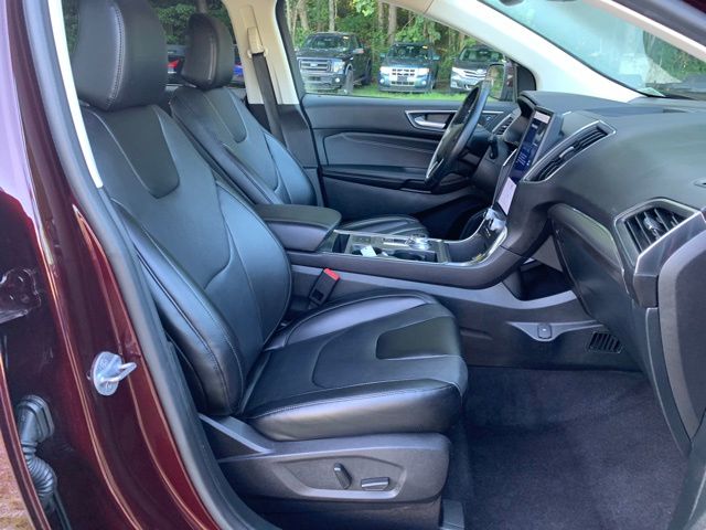 Certified Used 2022 Red Ford Titanium image 16