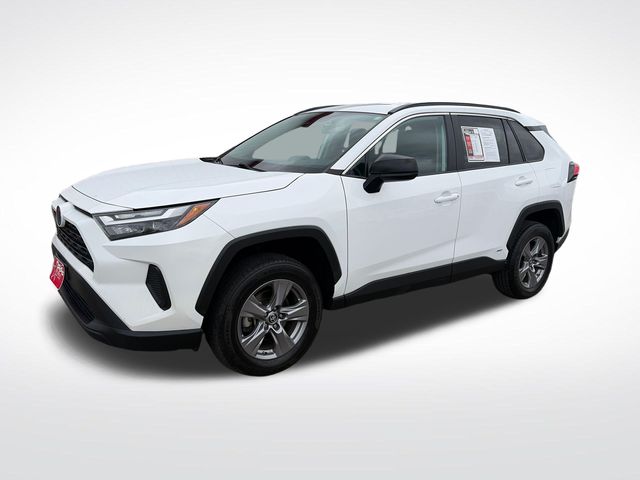 Ice Cap 2023 Toyota RAV4 Hybrid SUV / Crossover All-Wheel Drive Continuously Variable Transmission