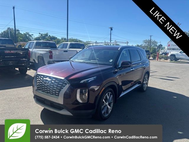Red (Sierra Burgundy) 2021 Hyundai Palisade SUV / Crossover All-Wheel Drive 8-Speed Automatic