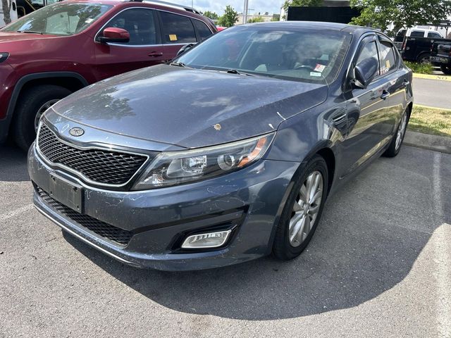 Blue 2015 Kia Optima EX Sedan Front-Wheel Drive 6-Speed Automatic