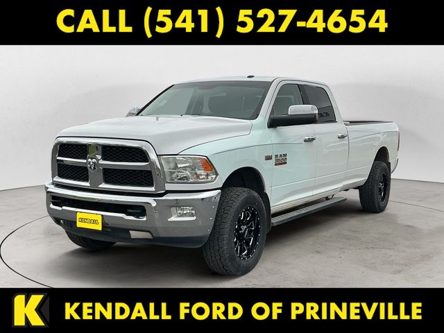 Bright White Clearcoat 2014 RAM 3500 SLT Crew Cab LB 4WD Pickup Truck Four-Wheel Drive 6-Speed Automatic
