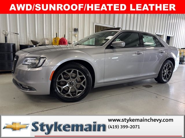 Billet Silver Metallic Clearcoat 2017 Chrysler 300 S AWD Sedan All-Wheel Drive 8-Speed Automatic