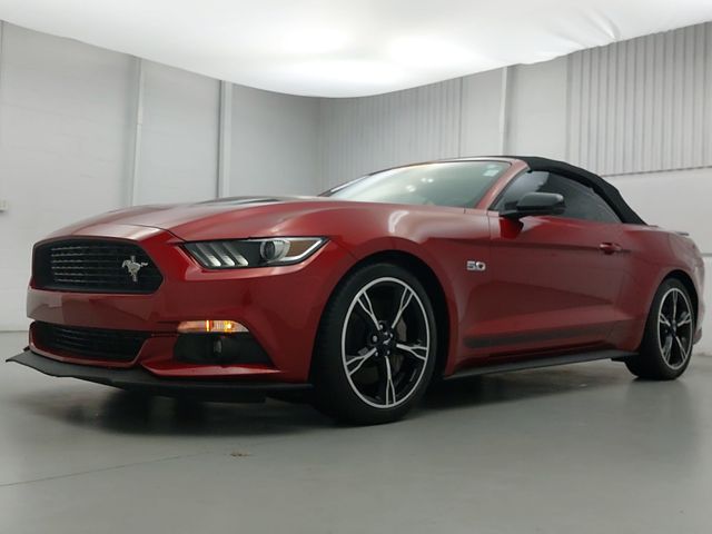 Ruby Red Metallic Tinted Clearcoat 2016 Ford Mustang Convertible Rear-Wheel Drive 6-Speed Automatic