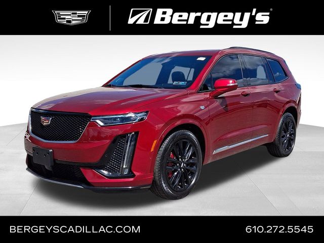 Radiant Red Tintcoat 2023 Cadillac XT6 SUV / Crossover Four-Wheel Drive 9-Speed Automatic