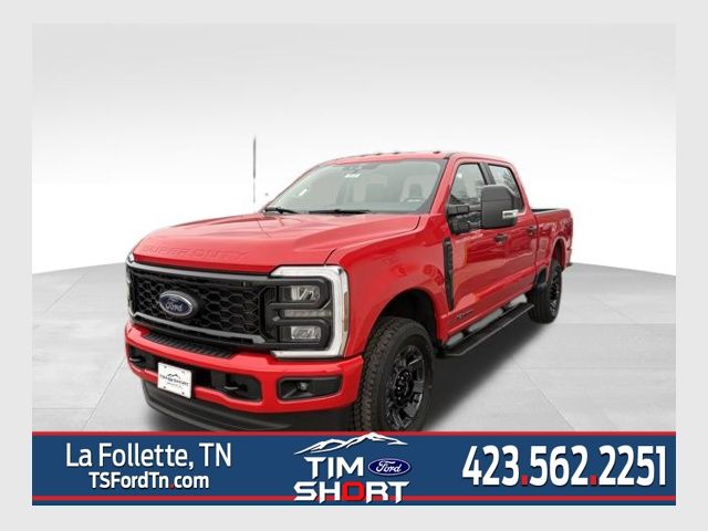 Race Red 2026 Ford F-250 Super Duty Pickup Truck Four-Wheel Drive Automatic