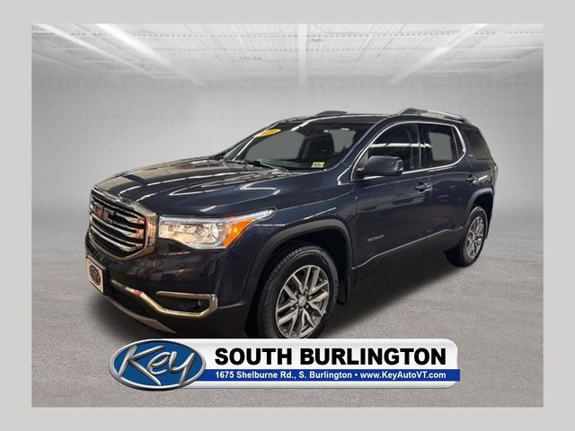 Blue Steel Metallic 2019 GMC Acadia SLE-2 AWD SUV / Crossover Four-Wheel Drive 6-Speed Automatic