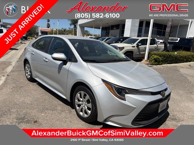 Classic Silver Metallic 2024 Toyota Corolla Sedan Front-Wheel Drive Continuously Variable Transmission