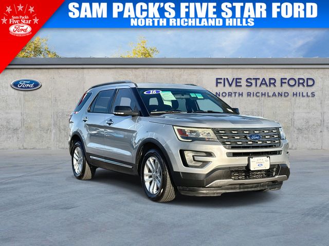 Ingot Silver 2016 Ford Explorer SUV / Crossover Front-Wheel Drive 6-Speed Automatic
