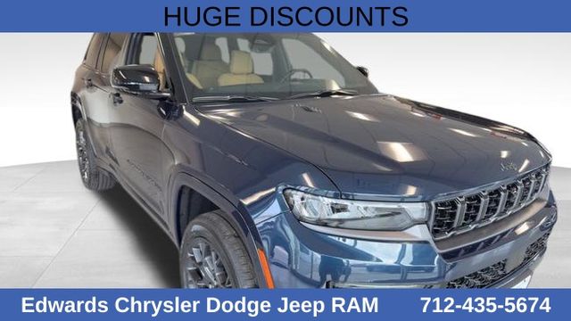 Fathom Blue Pearlcoat 2026 Jeep Grand Cherokee SUV / Crossover Four-Wheel Drive 8-Speed Automatic