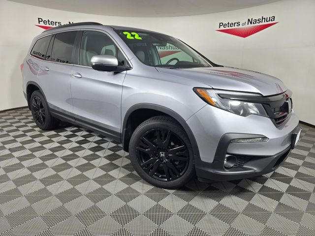 Silver Metallic 2022 Honda Pilot SUV / Crossover All-Wheel Drive 9-Speed Automatic