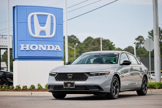 Urban Gray 2025 Honda Accord Sedan Front-Wheel Drive Continuously Variable Transmission