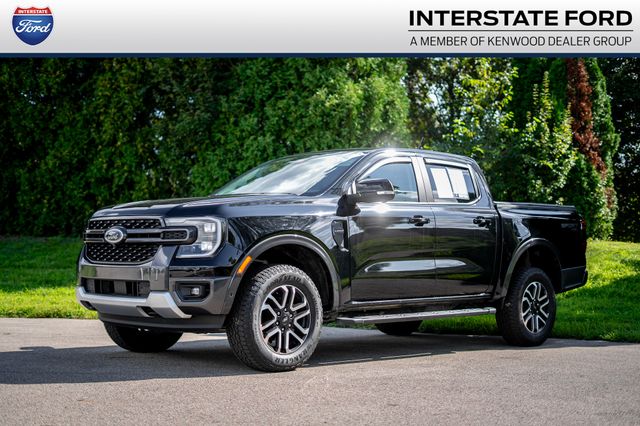 Shadow Black 2024 Ford Ranger Pickup Truck Four-Wheel Drive Automatic