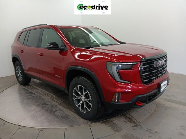 Volcanic Red Tintcoat 2025 GMC Acadia AT4 AWD SUV / Crossover Four-Wheel Drive 8-Speed Automatic