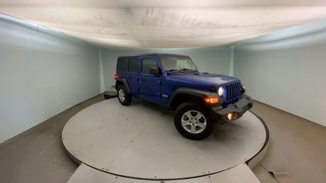 Used 2019 Blue Jeep Unlimited Sport S image 6