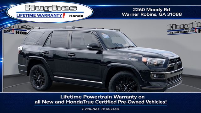 Midnight Black Metallic 2021 Toyota 4Runner SUV / Crossover All-Wheel Drive 5-Speed Automatic Overdrive