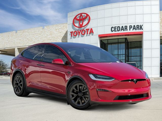 Red Multi-Coat 2023 Tesla Model X Standard Range AWD Sedan All-Wheel Drive 1-Speed Automatic