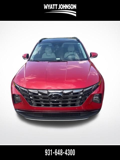 Calypso Red 2023 Hyundai Tucson SUV / Crossover All-Wheel Drive 8-Speed Automatic