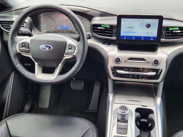 2022 Agate Black Metallic Ford Explorer XLT RWD SUV