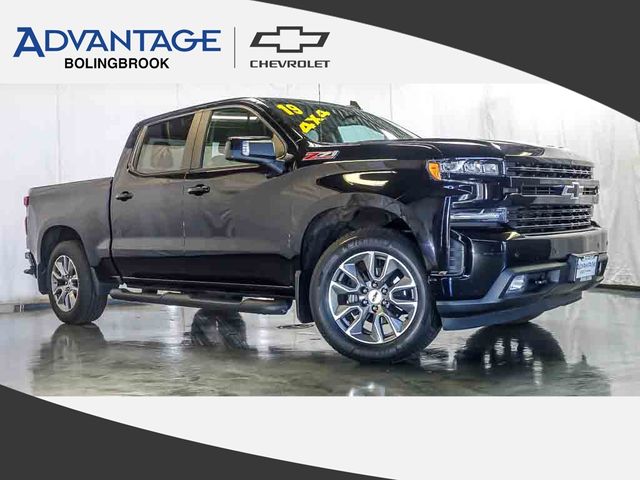 Black 2019 Chevrolet Silverado 1500 Pickup Truck Four-Wheel Drive 8-Speed Automatic