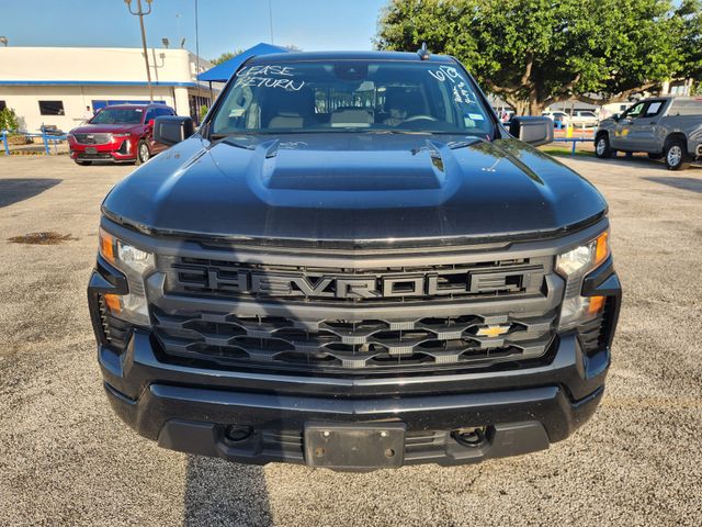 2023 Chevrolet Silverado 1500 Custom Black at Traditions Chevrolet