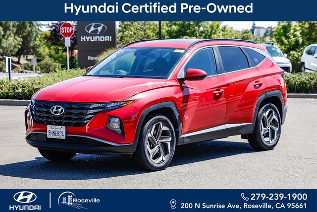 Calypso Red 2023 Hyundai Tucson SEL AWD SUV / Crossover All-Wheel Drive 8-Speed Automatic
