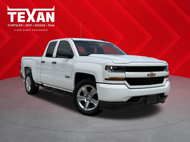 2018 Chevrolet Silverado 1500 Custom White at AutoSavvy Houston Southwest