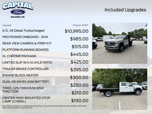 New 2026 White Ford 10FT FLATBED image 3