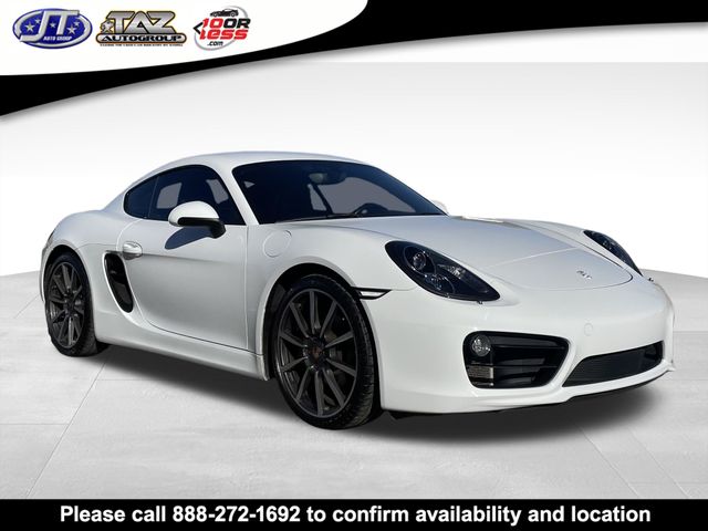 White 2014 Porsche Cayman S Coupe Rear-Wheel Drive 7-Speed Automatic