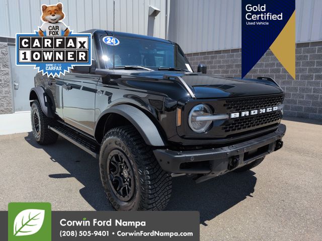 Shadow Black 2024 Ford Bronco SUV / Crossover Four-Wheel Drive Automatic