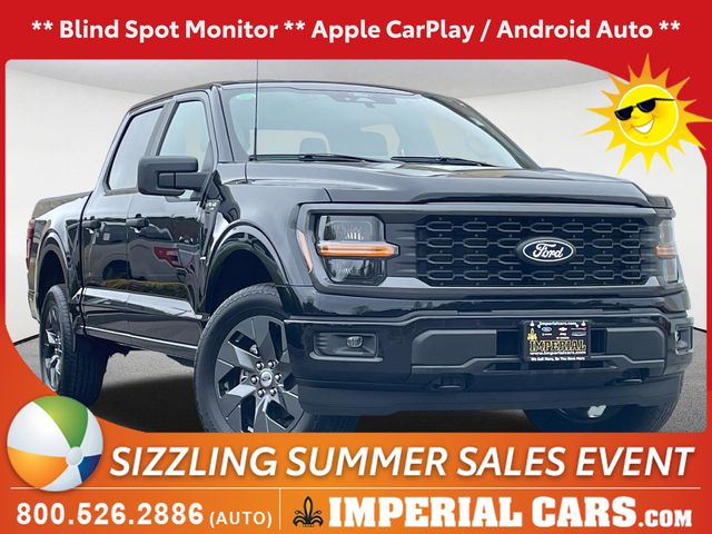 Agate Black Metallic 2025 Ford F-150 Pickup Truck Four-Wheel Drive Automatic
