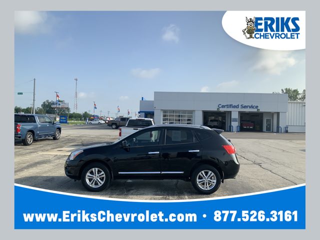Super Black 2015 Nissan Rogue Select S SUV / Crossover Front-Wheel Drive Continuously Variable Transmission