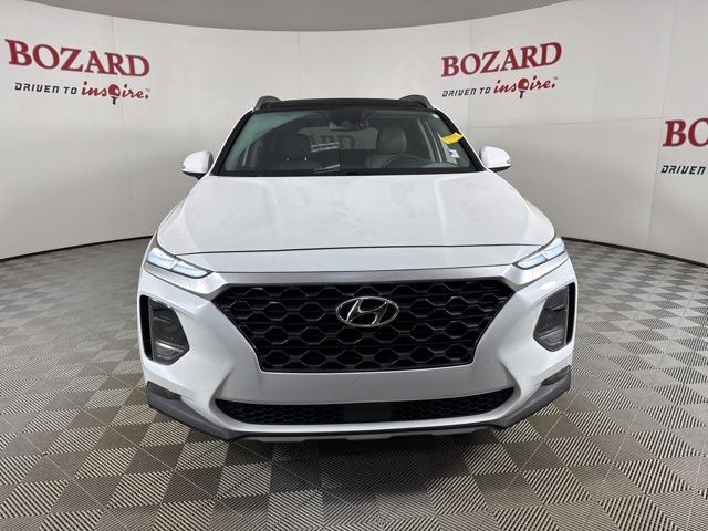 2019 Quartz White Hyundai Santa Fe Limited FWD SUV