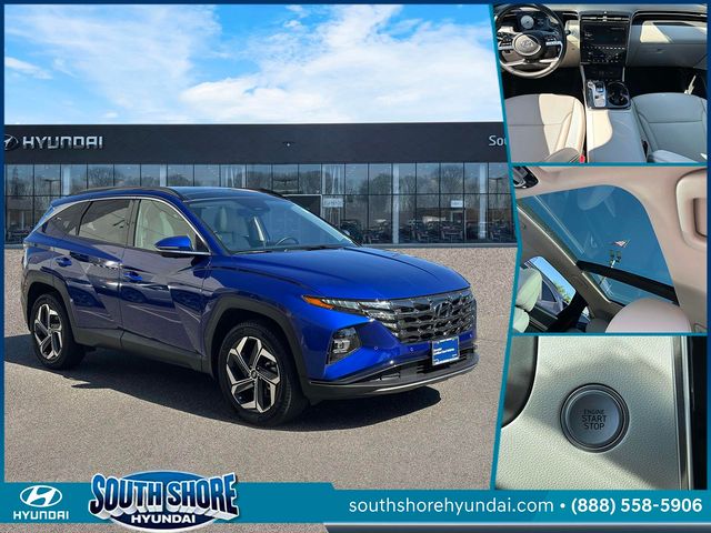 Intense Blue 2023 Hyundai Tucson SUV / Crossover All-Wheel Drive 8-Speed Automatic