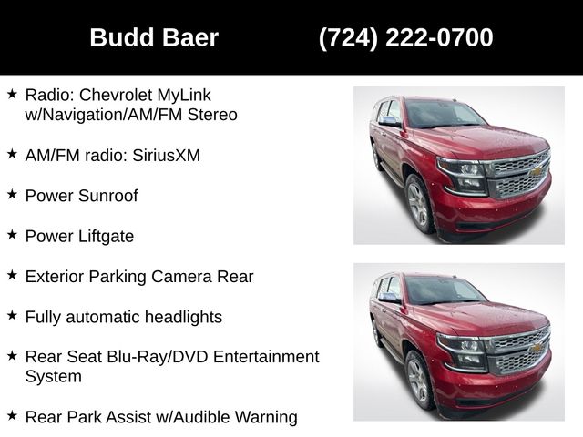 used 2015 Chevrolet Tahoe car, priced at $18,885