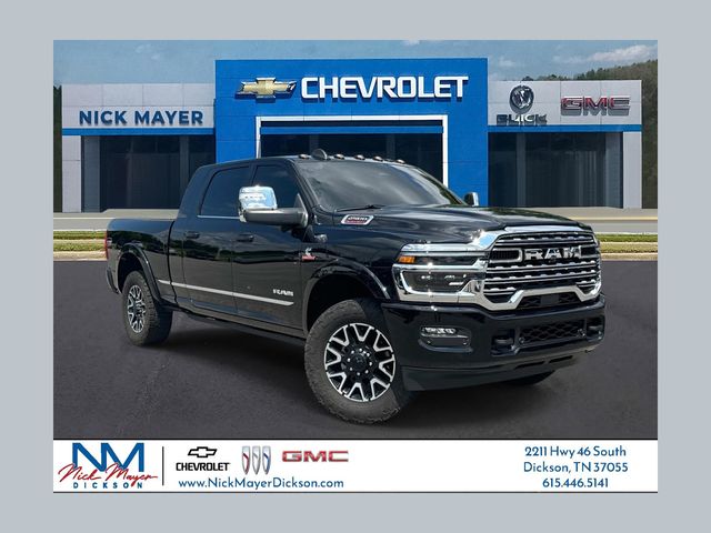 Diamond Black Crystal Pearlcoat 2026 RAM 2500 Pickup Truck Four-Wheel Drive 8-Speed Automatic