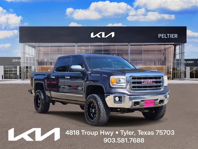 Gray (Iridium Metallic) 2014 GMC Sierra 1500 Pickup Truck Four-Wheel Drive 6-Speed Automatic Overdrive