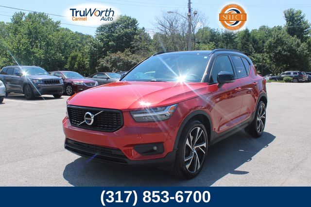 Fusion Red Metallic 2021 Volvo XC40 SUV / Crossover All-Wheel Drive Automatic
