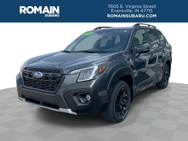 Magnetite Gray Metallic 2022 Subaru Forester Wilderness Crossover AWD SUV / Crossover All-Wheel Drive Continuously Variable Transmission
