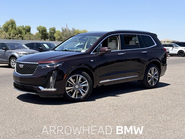 Garnet Metallic 2021 Cadillac XT6 Premium Luxury FWD SUV / Crossover Front-Wheel Drive 9-Speed Automatic