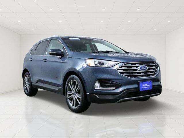 Sea Green 2019 Ford Edge SUV / Crossover All-Wheel Drive 8-Speed Automatic