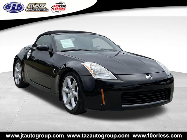 Super Black 2005 Nissan 350Z Convertible Rear-Wheel Drive 5-Speed Automatic Overdrive