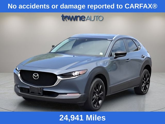 Polymetal Gray Metallic 2023 Mazda CX-30 2.5 S Carbon Edition AWD SUV / Crossover All-Wheel Drive 6-Speed Automatic