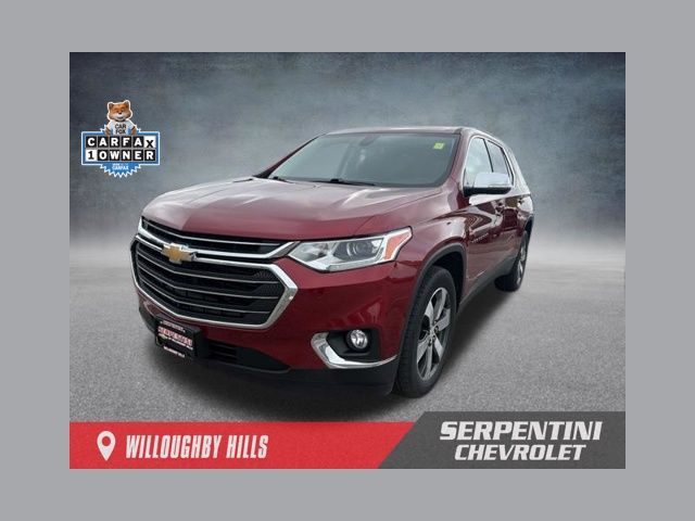 Cajun Red Tintcoat 2019 Chevrolet Traverse SUV / Crossover Four-Wheel Drive 9-Speed Automatic