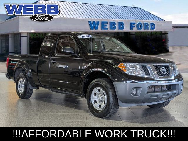 Gray (Magnetic Black) 2018 Nissan Frontier S King Cab Pickup Truck 4X2 5-Speed Manual Overdrive
