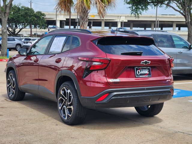 2024 Chevrolet Trax 2RS Red at DeMontrond Gulf Freeway