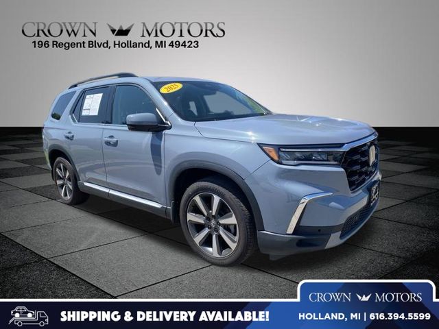 Sonic Gray Pearl 2025 Honda Pilot SUV / Crossover All-Wheel Drive Automatic
