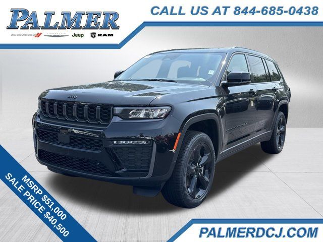 Diamond Black 2026 Jeep Grand Cherokee L SUV / Crossover 4X2 8-Speed Automatic