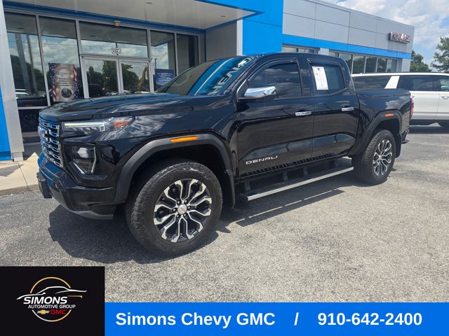 Onyx Black 2023 GMC Canyon Pickup Truck Four-Wheel Drive 8-Speed Automatic